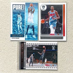 KEVIN DURANT Basketball Card Lot Of 3ea Panini NBA Hoops